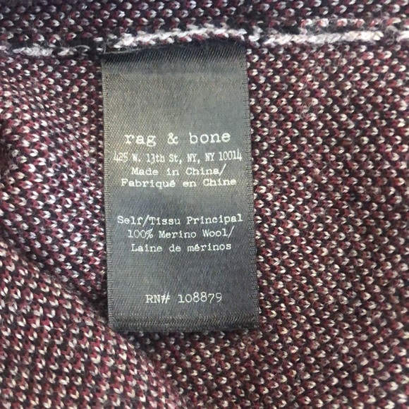 Rag & Bone Tegan Plaid Merino Wool Sweater - Picture 9 of 10